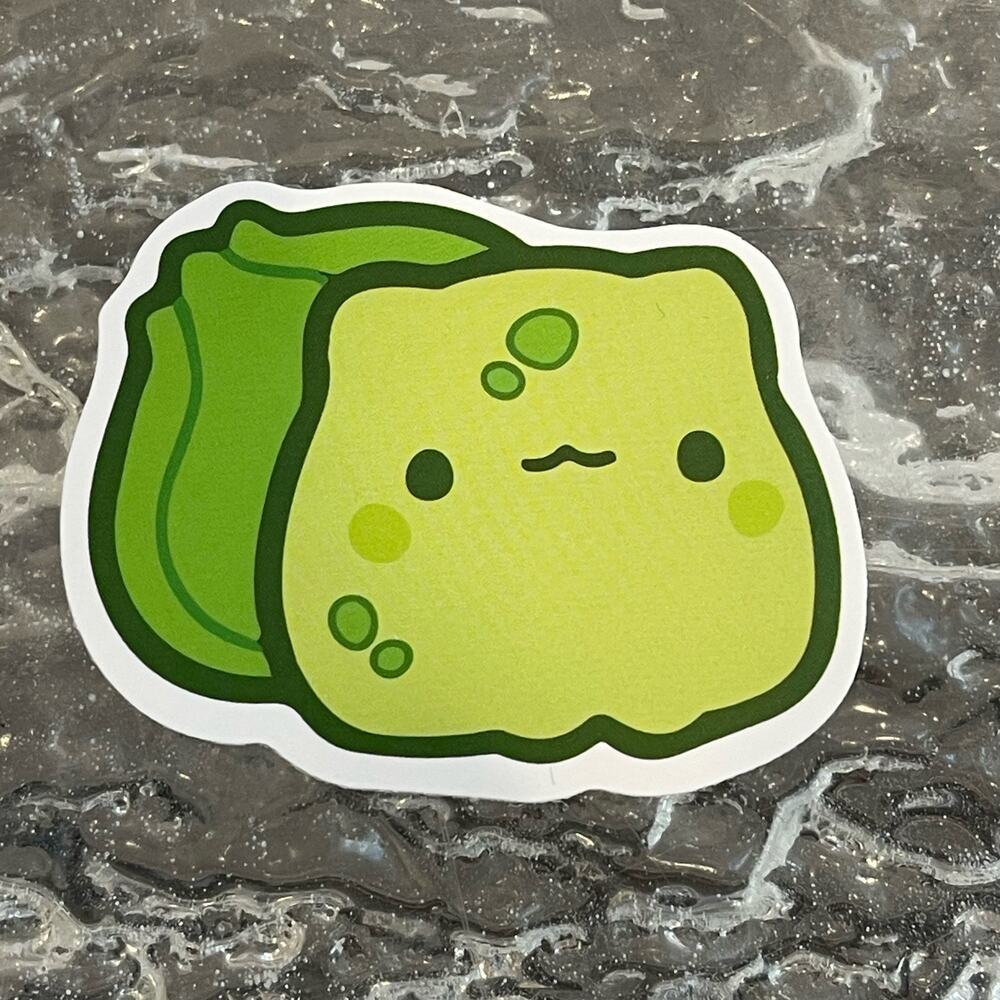 5/$10 Waterproof Vinyl Sticker Pokémon Bulbasaur